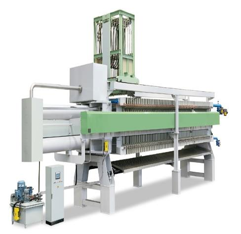 Automatic Hydraulic Membrane Filter Press (Multi Cloth Washing)