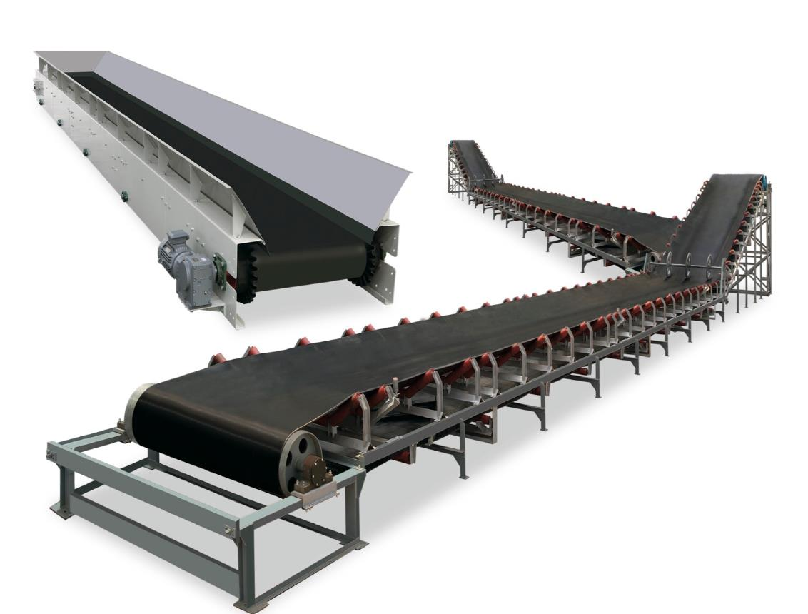 Heavy-Duty Belt Conveyor